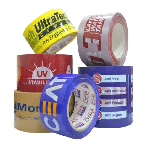 Branded logo tapes for shipping cartons